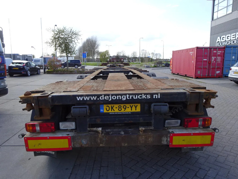 Krone SD Chassis / ADR / 2x Extendable / MB + Disc / 2x Lift Axle - Semirremolque portacontenedore/ Intercambiable: foto 2 Krone SD Chassis / ADR / 2x Extendable / MB + Disc / 2x Lift Axle - Semirremolque portacontenedore/ Intercambiable: foto 2