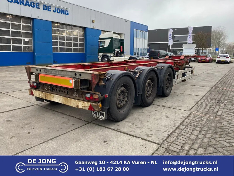 Schmitz Cargobull SCF 24 G Chassis / SAF + Disc / 1x Extendable / Lift axle - Semirremolque portacontenedore/ Intercambiable: foto 1 Schmitz Cargobull SCF 24 G Chassis / SAF + Disc / 1x Extendable / Lift axle - Semirremolque portacontenedore/ Intercambiable: foto 1