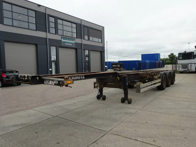 Schmitz Cargobull SCF 27 / SAF + Disc / 1x Extendable / 1x Lift Axle - Semirremolque portacontenedore/ Intercambiable: foto 4 Schmitz Cargobull SCF 27 / SAF + Disc / 1x Extendable / 1x Lift Axle - Semirremolque portacontenedore/ Intercambiable: foto 4