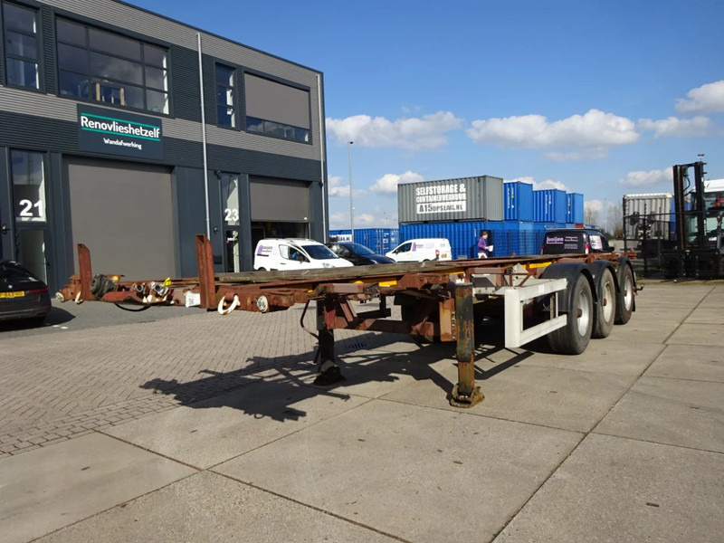 Van Hool Tank Chassis 20 + 30 FT / ADR / BPW + Drum - Semirremolque portacontenedore/ Intercambiable: foto 4 Van Hool Tank Chassis 20 + 30 FT / ADR / BPW + Drum - Semirremolque portacontenedore/ Intercambiable: foto 4