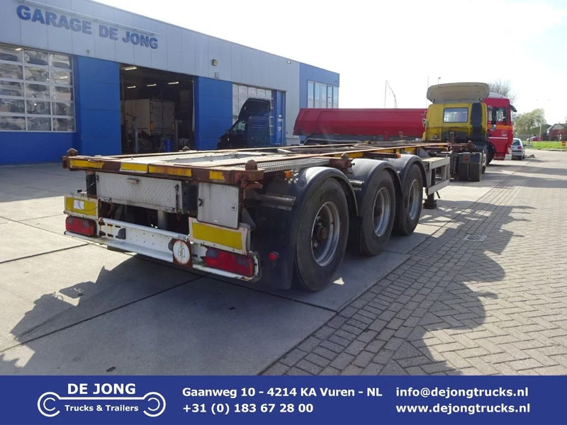 Van Hool Tank Chassis 20 + 30 FT / ADR / BPW + Drum - Semirremolque portacontenedore/ Intercambiable: foto 1 Van Hool Tank Chassis 20 + 30 FT / ADR / BPW + Drum - Semirremolque portacontenedore/ Intercambiable: foto 1