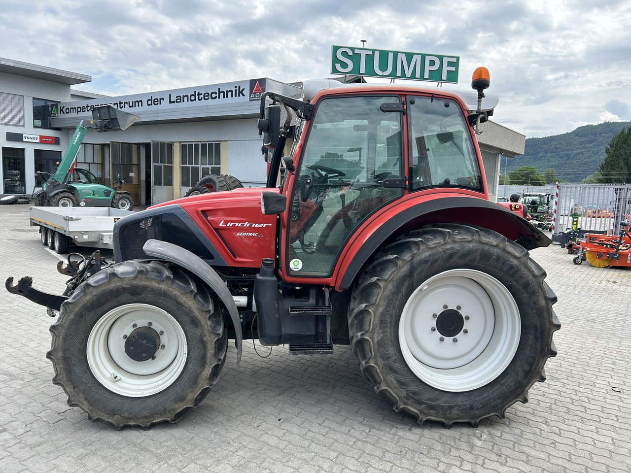 Lindner Geotrac 94 - Tractor: foto 5 Lindner Geotrac 94 - Tractor: foto 5