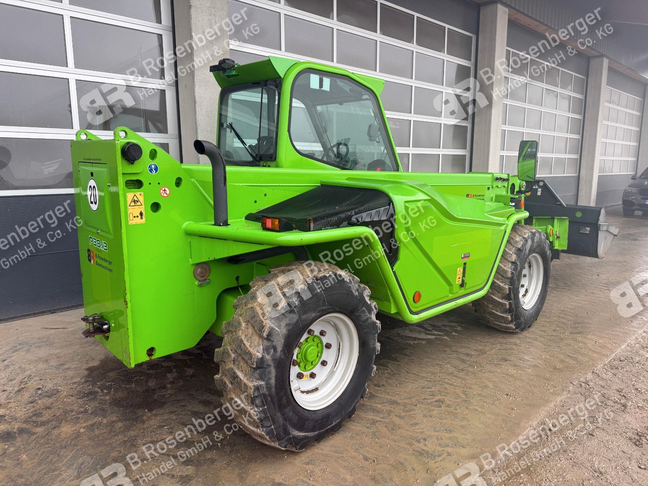 Merlo P38.13 Teleskoplader /inkl. Gabel+Schaufel /BüVo - Manipulador telescópico: foto 5 Merlo P38.13 Teleskoplader /inkl. Gabel+Schaufel /BüVo - Manipulador telescópico: foto 5