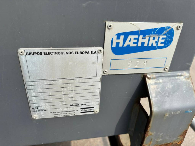 Atlas-Copco QAS 30 ST3 - Generador industriale: foto 5 Atlas-Copco QAS 30 ST3 - Generador industriale: foto 5