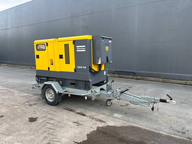 Atlas-Copco QAS 60 ST3 - Generador industriale: foto 2 Atlas-Copco QAS 60 ST3 - Generador industriale: foto 2