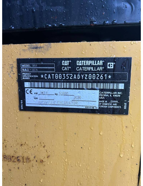 Cat 352 - Excavadora de cadenas: foto 5 Cat 352 - Excavadora de cadenas: foto 5