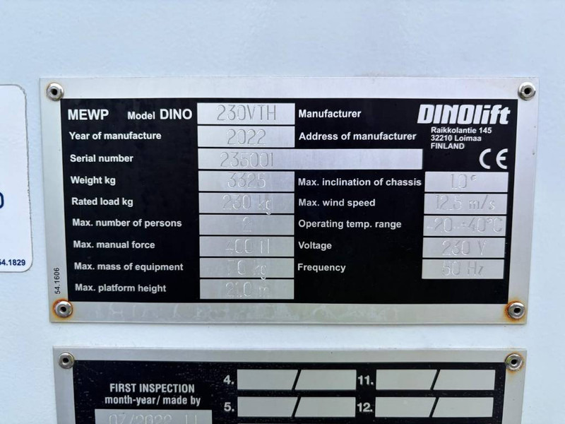 Mercedes-Benz Dino 230VTH - Camión con plataforma elevadora: foto 5 Mercedes-Benz Dino 230VTH - Camión con plataforma elevadora: foto 5