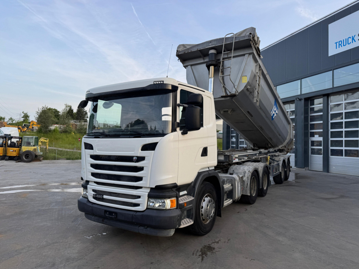 Cabeza tractora SCANIA G490 6x4 Kippauflieger: foto 14