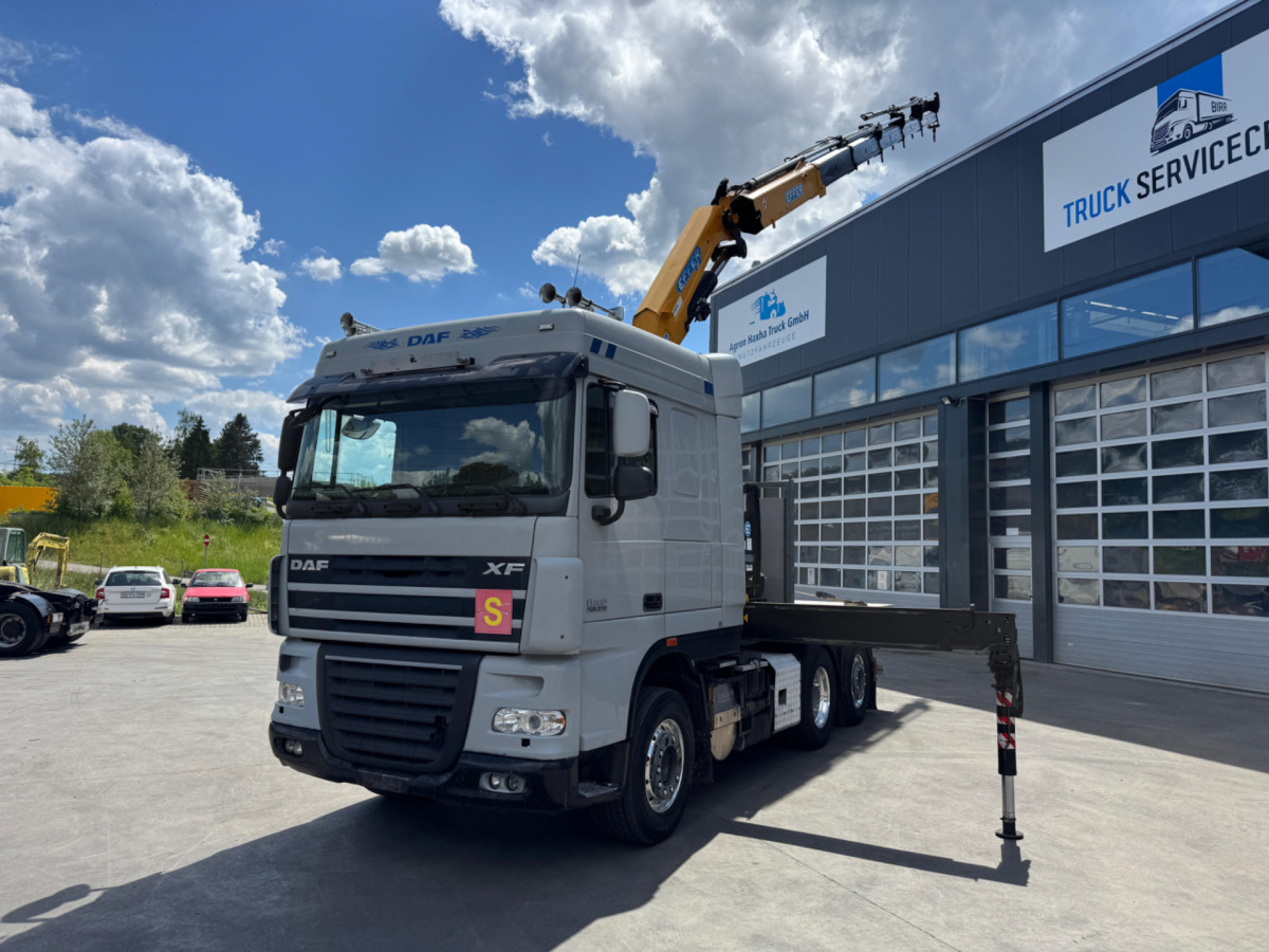 DAF XF510 Effer 255-5 6x2 SZM/Pritsche - Camión grúa: foto 5 DAF XF510 Effer 255-5 6x2 SZM/Pritsche - Camión grúa: foto 5