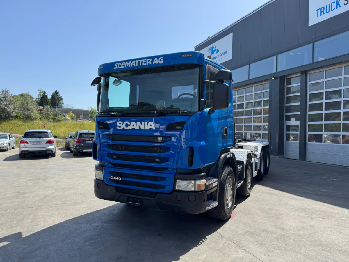 SCANIA G440 8x4 Moser - Camión multibasculante: foto 1 SCANIA G440 8x4 Moser - Camión multibasculante: foto 1