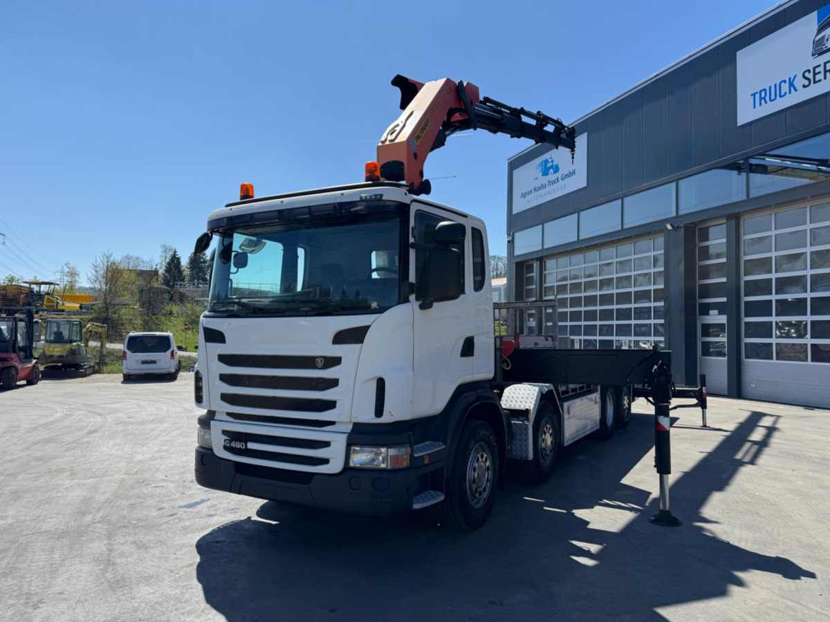 SCANIA G480 8x2 Palfinger 50002-6 - Camión grúa: foto 2 SCANIA G480 8x2 Palfinger 50002-6 - Camión grúa: foto 2