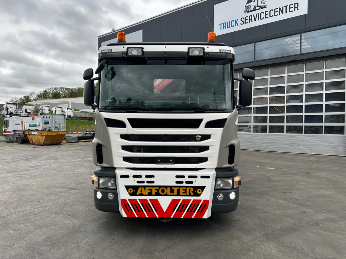 Camión grúa SCANIA G480 8x4 SZM/Pritsche Fassi 950: foto 11