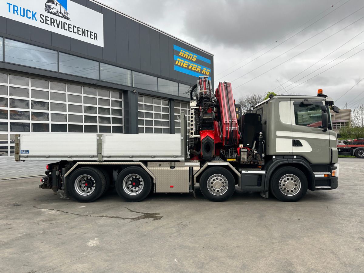 Camión grúa SCANIA G480 8x4 SZM/Pritsche Fassi 950: foto 13