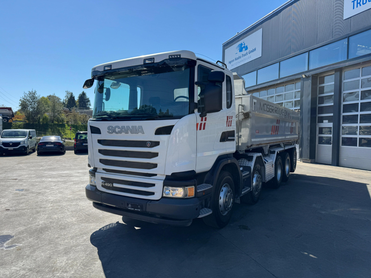 SCANIA G490 10x4 Moser 2S - Camión volquete: foto 1 SCANIA G490 10x4 Moser 2S - Camión volquete: foto 1