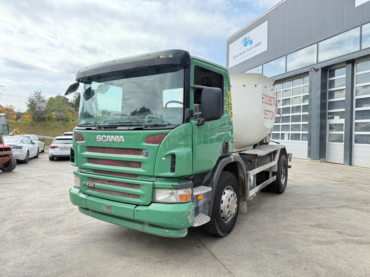 SCANIA P380 4x2 Hochmulde 7m3 - Camión hormigonera: foto 1 SCANIA P380 4x2 Hochmulde 7m3 - Camión hormigonera: foto 1