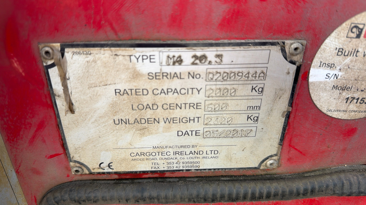 MOFFETT M4 20.3 - Carretilla elevadora transportable: foto 5 MOFFETT M4 20.3 - Carretilla elevadora transportable: foto 5