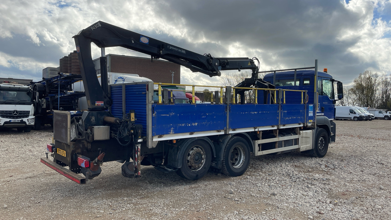 Man TGS 26.360 - Camión caja abierta, Camión grúa: foto 4 Man TGS 26.360 - Camión caja abierta, Camión grúa: foto 4