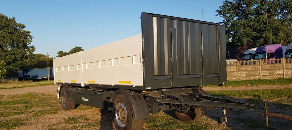 Krone Budowlana Skrzynia Odnowiona - Remolque plataforma/ Caja abierta: foto 1 Krone Budowlana Skrzynia Odnowiona - Remolque plataforma/ Caja abierta: foto 1
