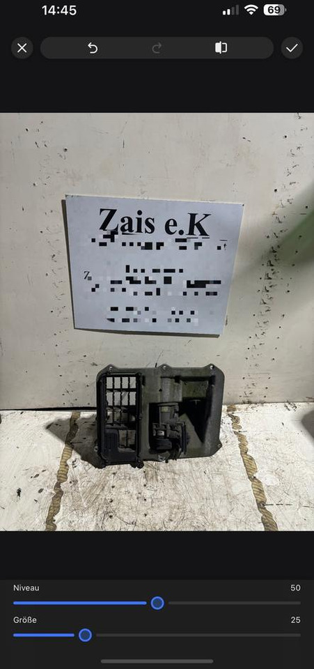 MAN KNRORR-BREMSE Fußbremsventil 81.52130-6275 - Pedal para Camión: foto 1 MAN KNRORR-BREMSE Fußbremsventil 81.52130-6275 - Pedal para Camión: foto 1