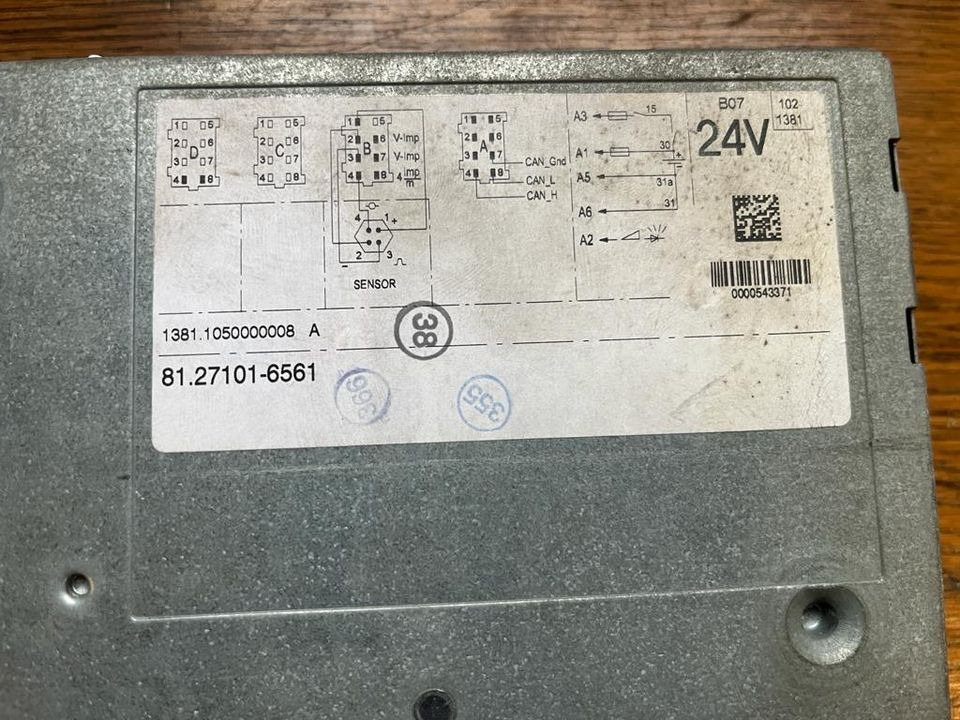 MAN TGX TGS TGA TGL Tachograph 81.27101-6561 - Tacógrafo para Camión: foto 2 MAN TGX TGS TGA TGL Tachograph 81.27101-6561 - Tacógrafo para Camión: foto 2