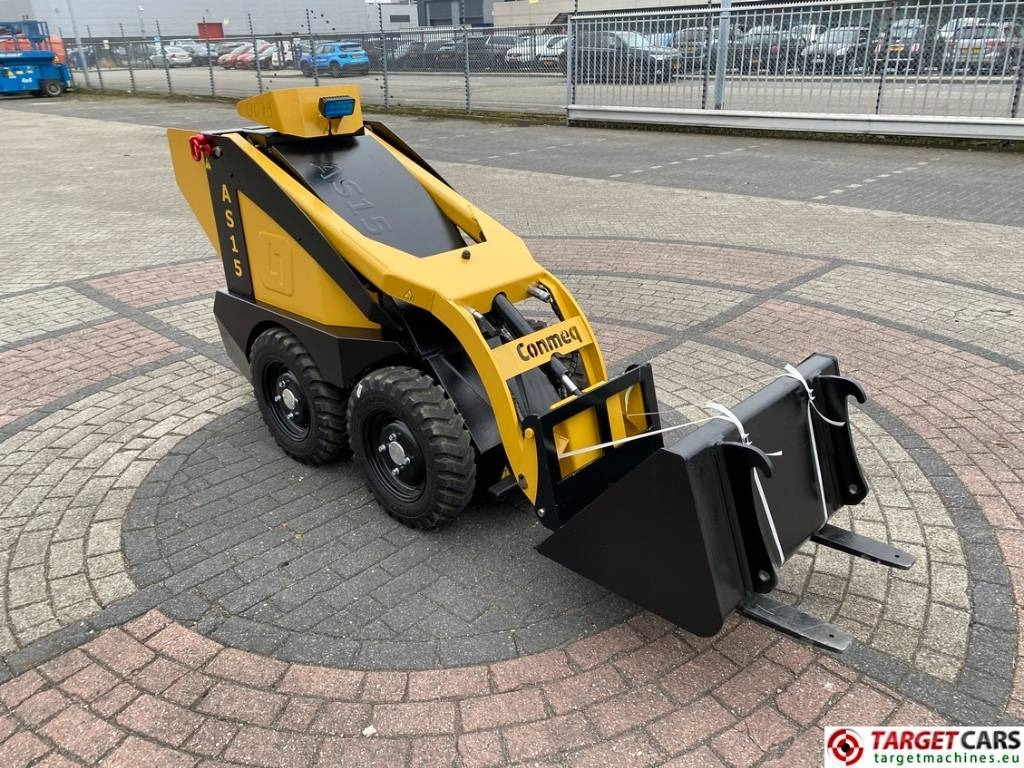 Conmeq AS15 Mini Skid Steer Loader 4x4 Electric - Minicargadora: foto 2 Conmeq AS15 Mini Skid Steer Loader 4x4 Electric - Minicargadora: foto 2