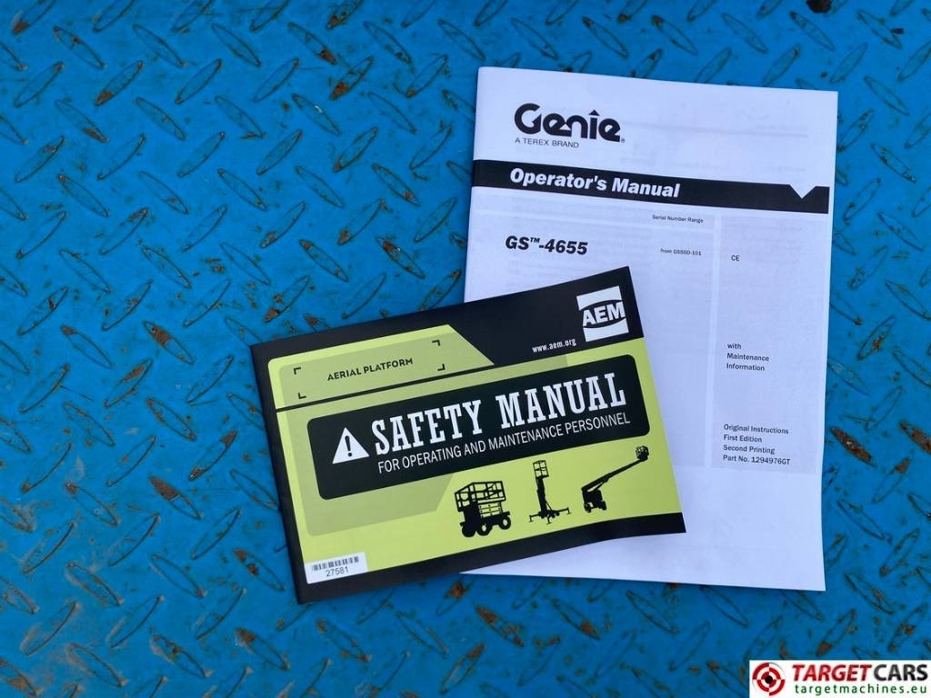 Leasing para Genie GS-4655 Electric GS4655 Scissor Work Lift 1595cm  Genie GS-4655 Electric GS4655 Scissor Work Lift 1595cm: foto 17