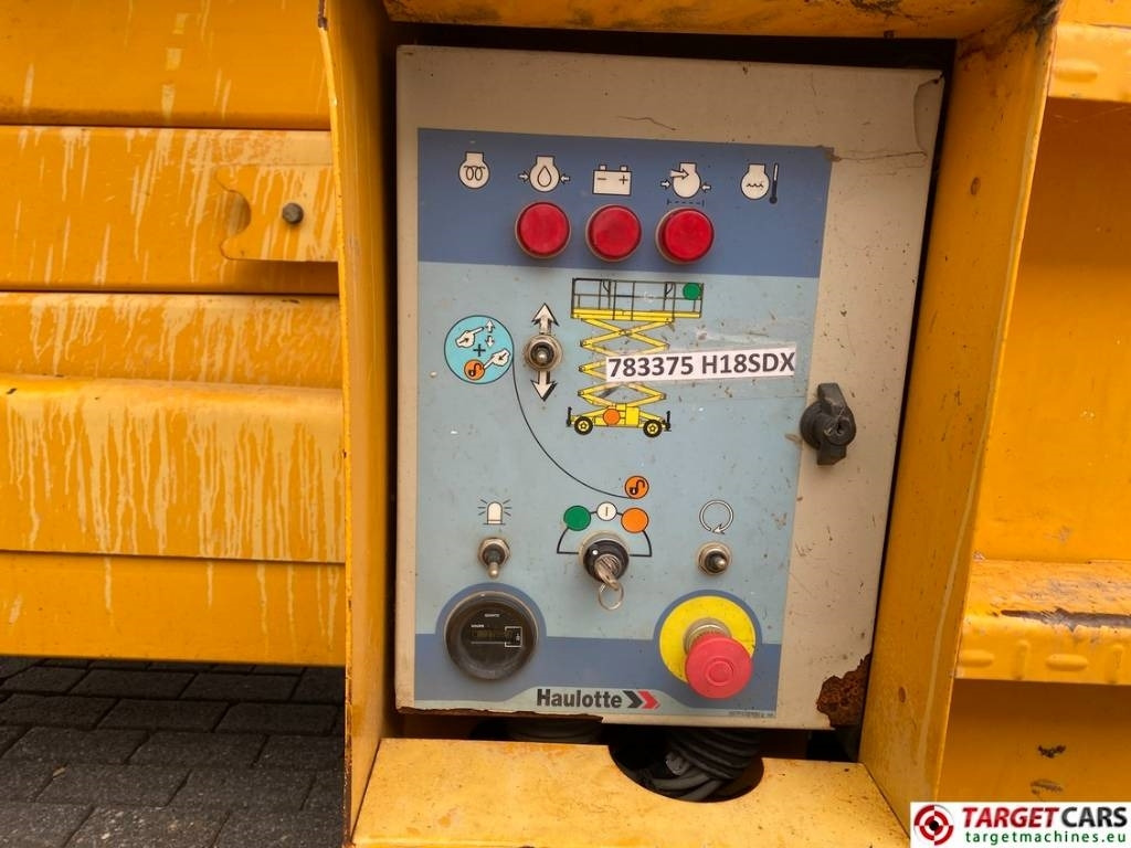 Plataforma de tijeras Haulotte H18SDX Diesel H18SX Scissor 4x4 Work Lift 1800cm: foto 11