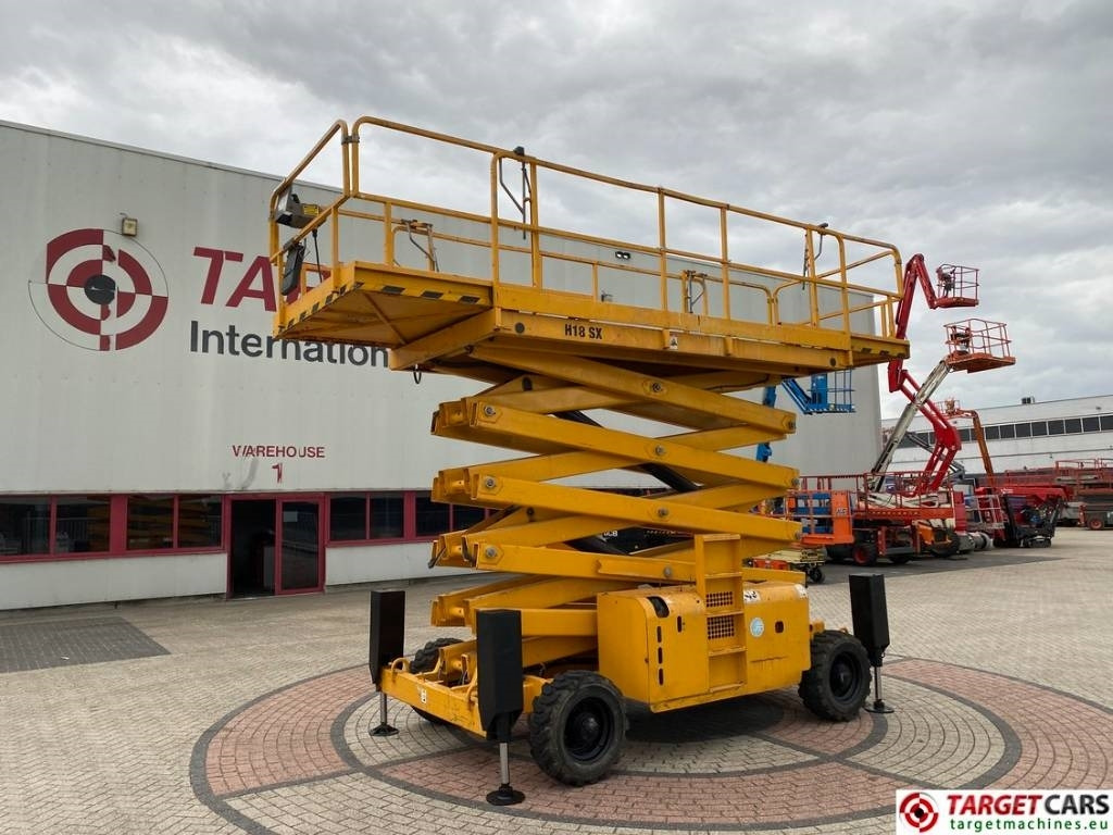 Plataforma de tijeras Haulotte H18SDX Diesel H18SX Scissor 4x4 Work Lift 1800cm: foto 28