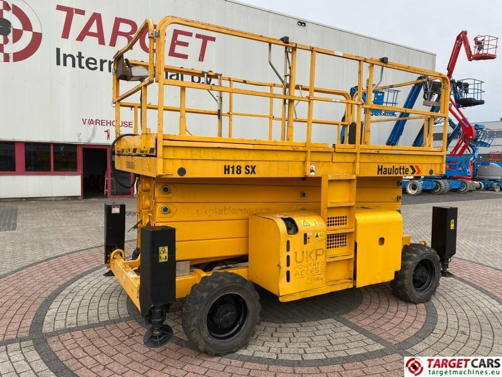 Haulotte H18SXNT Diesel H18SX 4x4 Scissor Work Lift 1800cm - Plataforma de tijeras: foto 1 Haulotte H18SXNT Diesel H18SX 4x4 Scissor Work Lift 1800cm - Plataforma de tijeras: foto 1