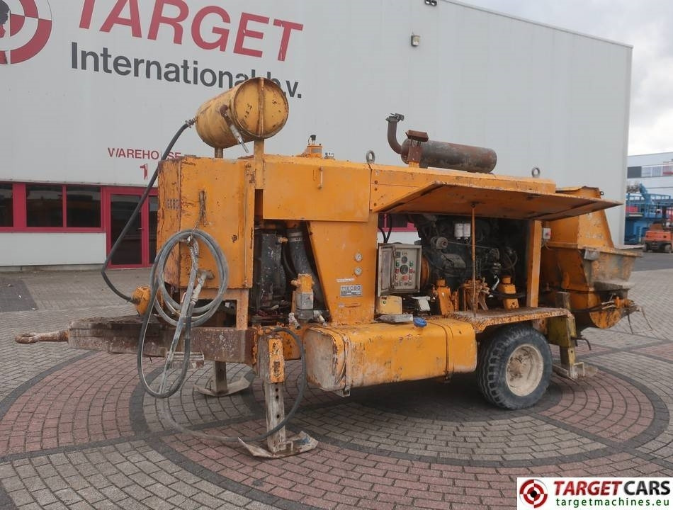Bomba de hormigon estacionaria Mecbo Car P4.65 APV/D Diesel Concrete Pump 65m3/H: foto 5