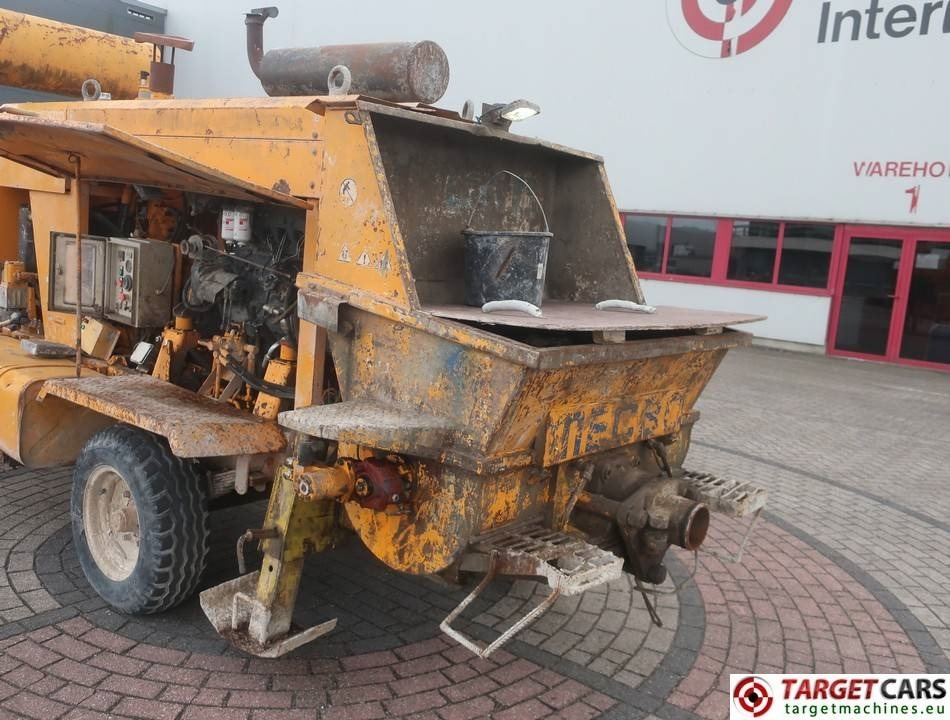 Bomba de hormigon estacionaria Mecbo Car P4.65 APV/D Diesel Concrete Pump 65m3/H: foto 20