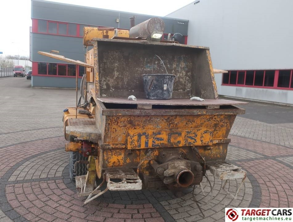 Bomba de hormigon estacionaria Mecbo Car P4.65 APV/D Diesel Concrete Pump 65m3/H: foto 19