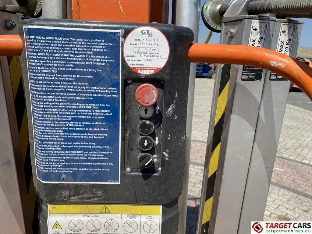 Plataforma de mástil vertical Snorkel UL32 AC-110/230V Vertical Mast Work Lift 1175cm: foto 8