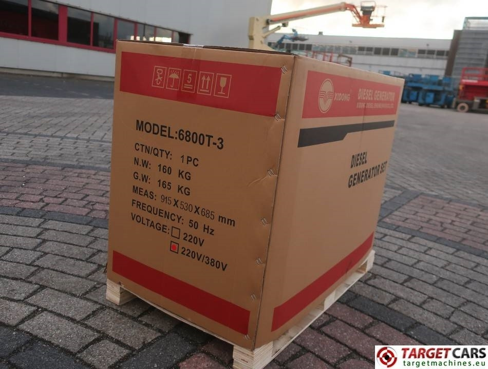 Generador industriale nuevo XIDONG 6800T-3 DIESEL 6.2KVA 3-PHASE GENERATOR 220: foto 20