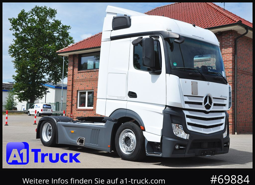 MERCEDES-BENZ Actros 1843, Lowliner, 1 Vorbesitzer, voll Spoiler - Cabeza tractora: foto 1 MERCEDES-BENZ Actros 1843, Lowliner, 1 Vorbesitzer, voll Spoiler - Cabeza tractora: foto 1