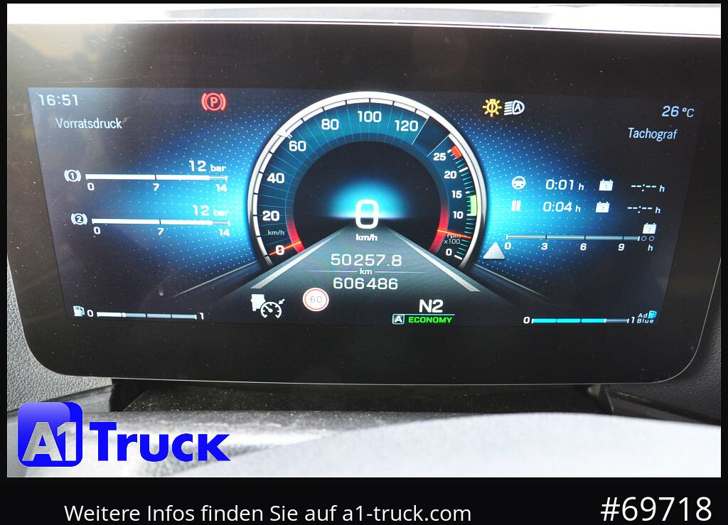 MERCEDES-BENZ Actros 1846 BL Alu, Navi, Kipphydraulik, - Cabeza tractora: foto 5 MERCEDES-BENZ Actros 1846 BL Alu, Navi, Kipphydraulik, - Cabeza tractora: foto 5