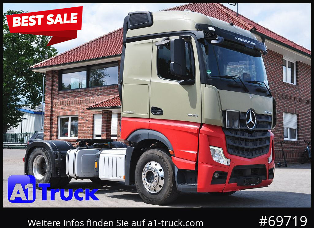 MERCEDES-BENZ Actros 1846 BL Alu, Navi, Kipphydraulik, - Cabeza tractora: foto 1 MERCEDES-BENZ Actros 1846 BL Alu, Navi, Kipphydraulik, - Cabeza tractora: foto 1