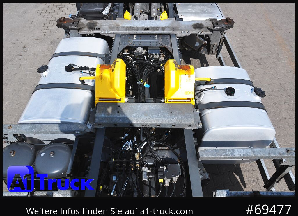 DAF XF 480 Intarder, Multiwechsler 2x AHK - Camión portacontenedore/ Intercambiable: foto 3 DAF XF 480 Intarder, Multiwechsler 2x AHK - Camión portacontenedore/ Intercambiable: foto 3