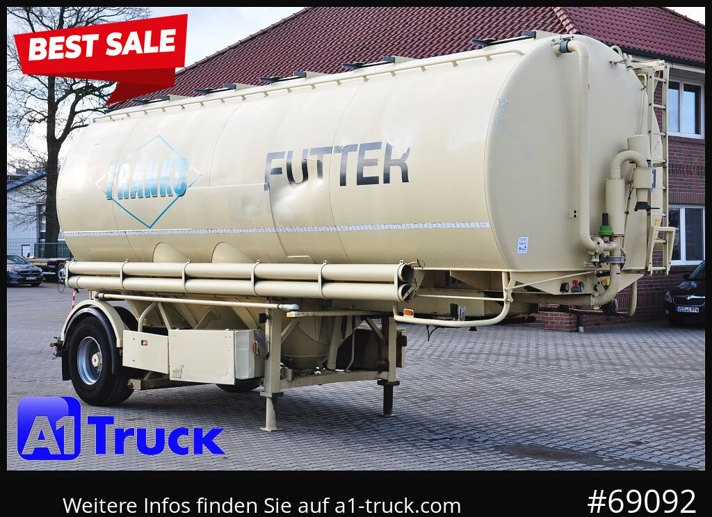 FELDBINDER Welgro, 36m³, Silo 5 Kammern, Lenkachse, - Semirremolque silo: foto 1 FELDBINDER Welgro, 36m³, Silo 5 Kammern, Lenkachse, - Semirremolque silo: foto 1
