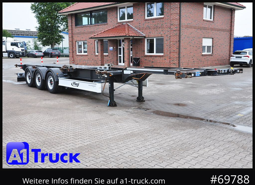 FLIEGL SDS 380, SAF Lift, 20/30/40 - 5100 Kg. - Semirremolque portacontenedore/ Intercambiable: foto 1 FLIEGL SDS 380, SAF Lift, 20/30/40 - 5100 Kg. - Semirremolque portacontenedore/ Intercambiable: foto 1