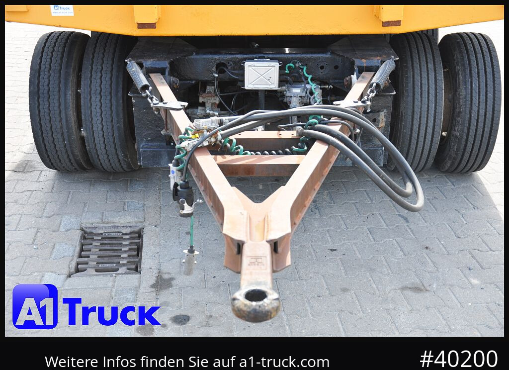 GOLDHOFER 6achs Plattform, Ballast, 60to., Schwerlast, - Remolque góndola rebajadas: foto 3 GOLDHOFER 6achs Plattform, Ballast, 60to., Schwerlast, - Remolque góndola rebajadas: foto 3