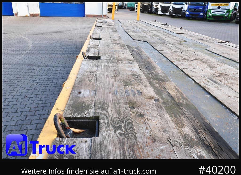 GOLDHOFER 6achs Plattform, Ballast, 60to., Schwerlast, - Remolque góndola rebajadas: foto 2 GOLDHOFER 6achs Plattform, Ballast, 60to., Schwerlast, - Remolque góndola rebajadas: foto 2