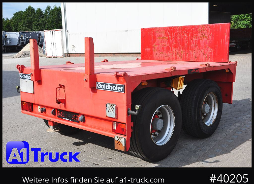 GOLDHOFER Ballast Anh. Goldhofer - Remolque plataforma/ Caja abierta: foto 3 GOLDHOFER Ballast Anh. Goldhofer - Remolque plataforma/ Caja abierta: foto 3