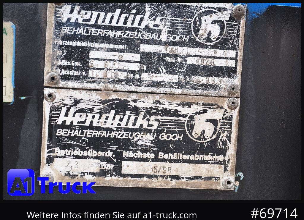 HENDRICKS,GOCH ca 32m³ Vogelsang Pumpe Gülle Sickerwasser - Semirremolque cisterna: foto 5 HENDRICKS,GOCH ca 32m³ Vogelsang Pumpe Gülle Sickerwasser - Semirremolque cisterna: foto 5