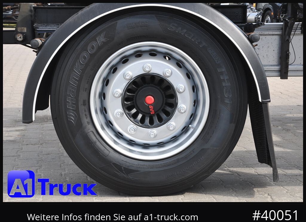 HUEFFERMANN HAR 1870, luft,SAF, verzinkt - Remolque multilift/ Portacontenedores de cadenas: foto 3 HUEFFERMANN HAR 1870, luft,SAF, verzinkt - Remolque multilift/ Portacontenedores de cadenas: foto 3