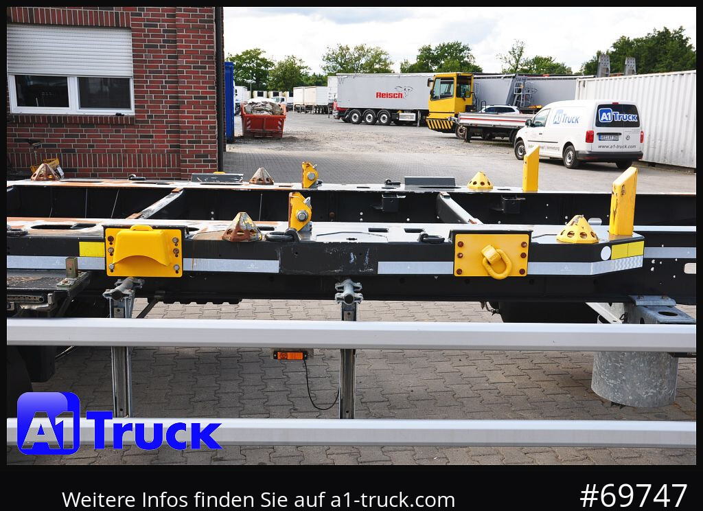 HUEFFERMANN HMA 18.76, Absetzer Luft, scheibenbremse - Remolque multilift/ Portacontenedores de cadenas: foto 2 HUEFFERMANN HMA 18.76, Absetzer Luft, scheibenbremse - Remolque multilift/ Portacontenedores de cadenas: foto 2