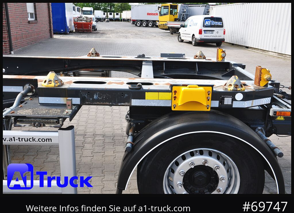 HUEFFERMANN HMA 18.76, Absetzer Luft, scheibenbremse - Remolque multilift/ Portacontenedores de cadenas: foto 5 HUEFFERMANN HMA 18.76, Absetzer Luft, scheibenbremse - Remolque multilift/ Portacontenedores de cadenas: foto 5