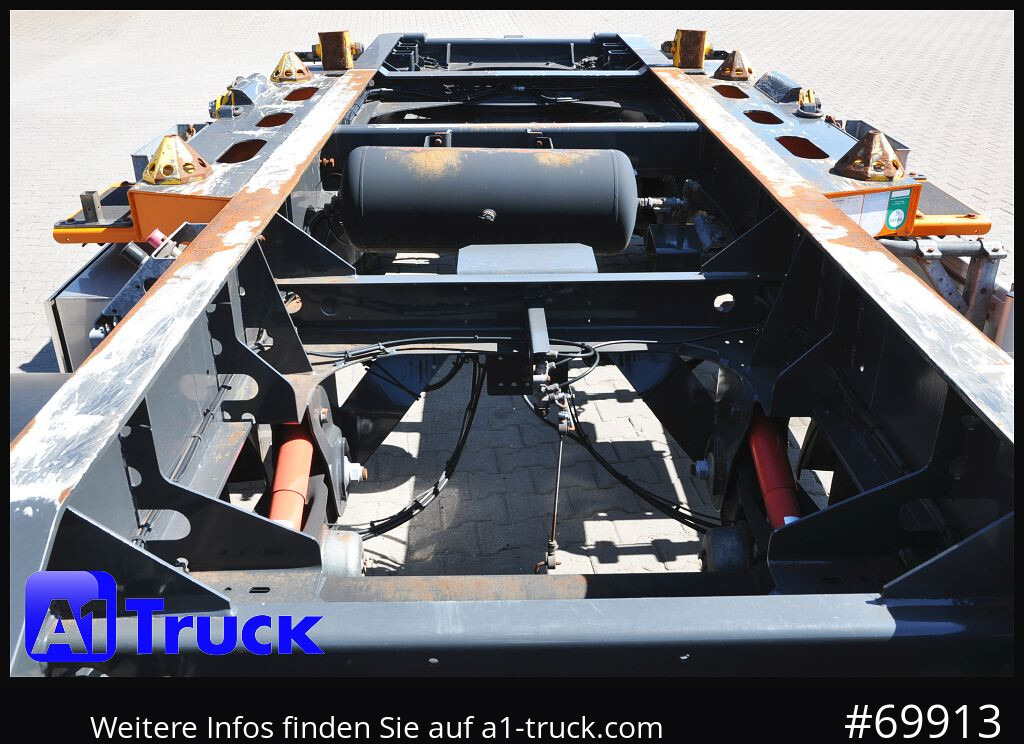 HUEFFERMANN HMA 1812 ZB HTM, Absetz City, Safety-Fix Luft, - Remolque multilift/ Portacontenedores de cadenas: foto 3 HUEFFERMANN HMA 1812 ZB HTM, Absetz City, Safety-Fix Luft, - Remolque multilift/ Portacontenedores de cadenas: foto 3