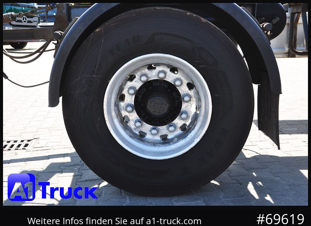 HUEFFERMANN HSA 1870 Luft, BPW Alu, - Remolque multilift/ Portacontenedores de cadenas: foto 3 HUEFFERMANN HSA 1870 Luft, BPW Alu, - Remolque multilift/ Portacontenedores de cadenas: foto 3