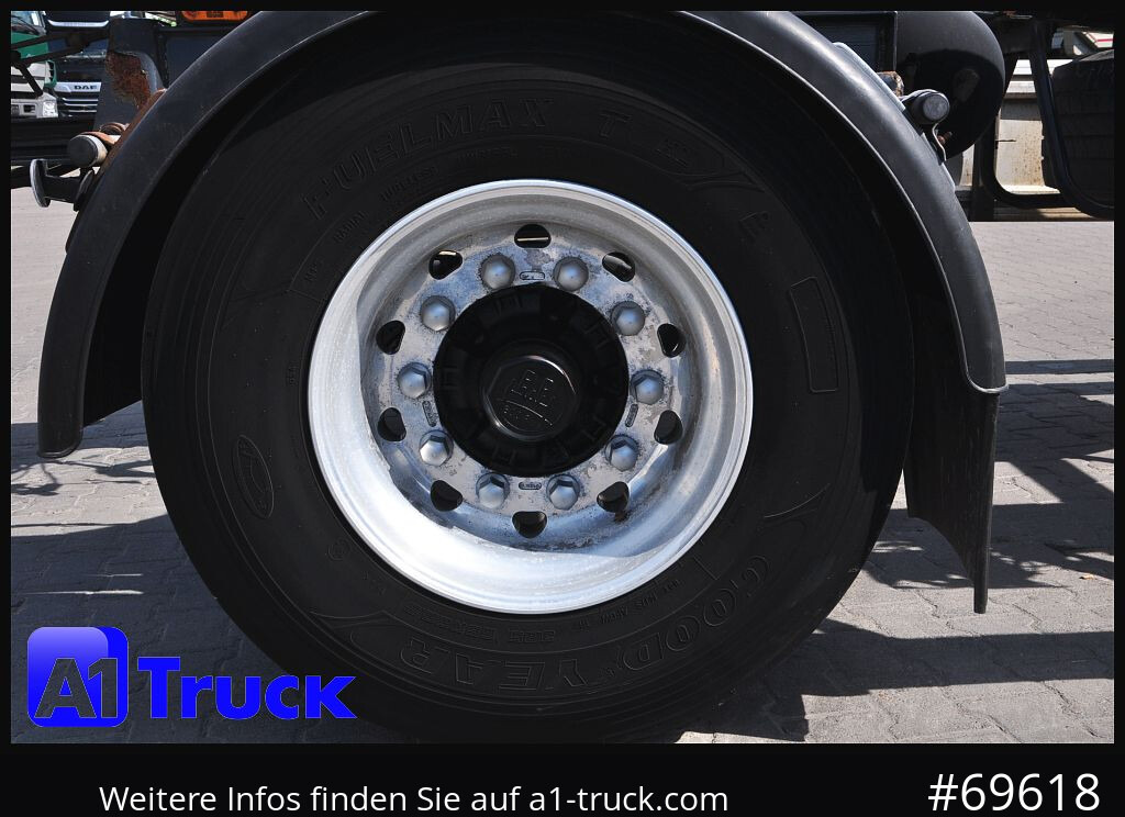 HUEFFERMANN HSA 1870 Luft, BPW Alu, - Remolque multilift/ Portacontenedores de cadenas: foto 3 HUEFFERMANN HSA 1870 Luft, BPW Alu, - Remolque multilift/ Portacontenedores de cadenas: foto 3